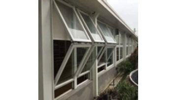 Outdoor Retractable Folding Vertical Bi-folding Window1