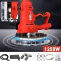 Doersupp 220V Drywall Sander 1350W 180MM Electric Wall Sander Polishing Machine Grinding Machine With Portable LED Light