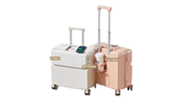 Popular OEM Front Opening Suitcase Large Capacity Expandable Multi-color Trolley Suitcase Durable Carry-on Luggage Suitcase1