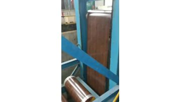 Printech wooden finish steel coil