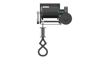 drone cargo winch system