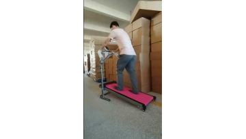 Mechanical treadmill home fitness exercise