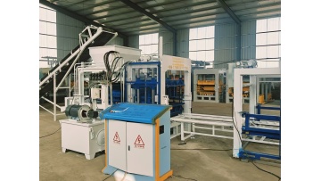 QT6-15 Cement Hollow Brick Making Machine