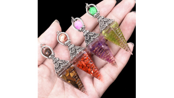 Hexagonal Cone Pendant Pendulum SP1740AS