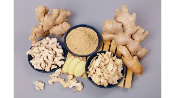 Organic Ginger Flakes for European and American Markets1