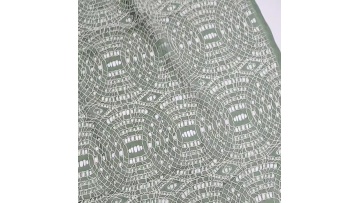 2021 new product green tulle fabric wedding french lace dress making lace fabric  lace fabric for wedding1