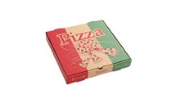 Super hard pizza takeaway box custom printing disposable blank durable1