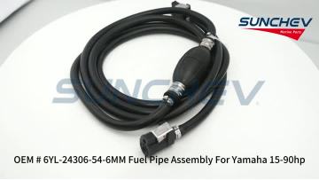 6YL-24306-54-6MM Fuel Pipe Assembly