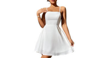 OEM Women Dresses Chiffon 2022 Backless White Beach Sexy Cover Up Dress Ladies1
