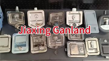 Truck paddle lock for truck body parts