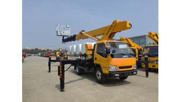 Blue card 31 meter high-altitude work vehicle