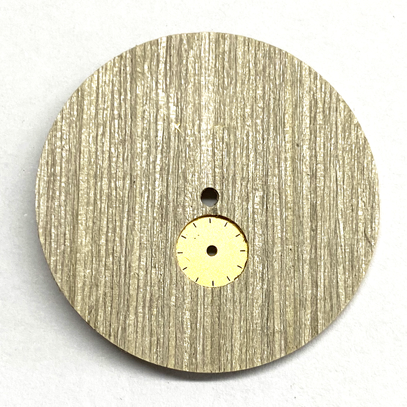 wooden Pattern watch dial