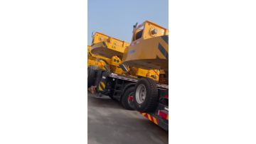 Made in China, XCMG produces QY25K truck crane