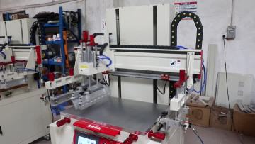 High accurate plain screen printing machine