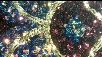 2021 new arrivals luxury velvet stretch colorful wholesale wholesale sequin fabric1