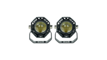 HJG Dual Mini Led Fog Driving Lights Headlights Auxiliary Lights HJG car Lighting System1