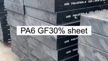 Hot Selling Black Nylon PA Sheet PA6 30 GF1