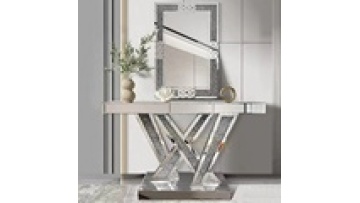 Gold Mirror Console Table for Living Room and Bedroom - MC0071