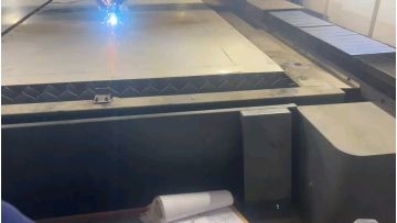 Automatic cut matarials for keg washer