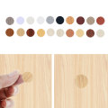 96PCS/Sheet PVC 15mm Self Adhesive Decorative Films Furniture Screw Cover Caps Stickers Wood Craft Desk Cabinet Ornament