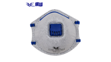 High quality industrial activated carbon Disposable FFP2 dust mask with valve and CE1