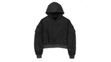 Custom Heavy Acid Wash Vintage Embossed High Quality 100% Cotton Panel Wash Street Distressed Hoodie1