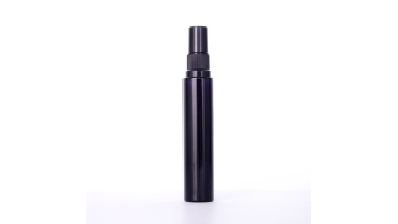 Opaque Black Glass Facial Sprayer Bottle