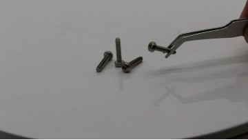 Flat head hexagon socket M2.5 SUS304 medical screw