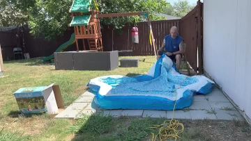 Inflatable Swimming Pool Water Spray Pool