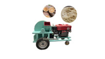 Diesel Wood Grinder Chipper Shredder - Mobile Crusher for Sawdust and Shavings1