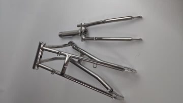 brompton titanium fork and rear triangle