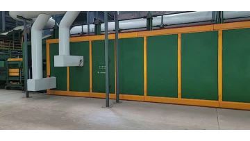 Rockwool Curing Oven