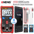 ANENG V05B Digital 6000 Counts Professional Analog Multimeter AC DC Currents Voltage Mini Testers True RMS Bluetooth Multimetro