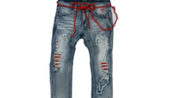 Edge Denim Double Sided Tape Fashion Clothing Mens Ripped Denim Designer Distressed Jeans1