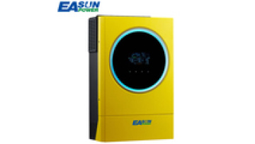 EASUN SV4 6KW 120A 450vdc LED Ring Lights Touchable Button Twin MPPT Dual Output parallel 9 units Hybrid Solar Inverter1