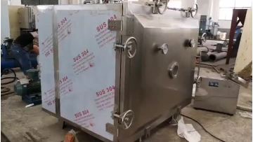 Vacuum Tray Dryer for
