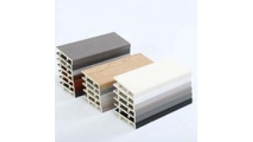 Accessories Waterproof fireproof Decorative lines skirting board Wholesale baseboard wood white primed  Durable1