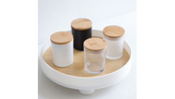 High Quality 6oz Octagon Glass For Wedding Candle Holder1