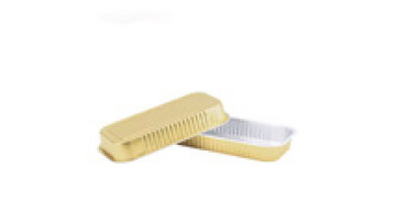 500ml Aluminum Foil Container Long Loaf Pan for Bread Pastry Pizza Packing1