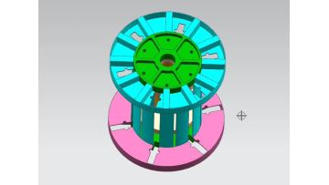 take-apart reel 3D drawing video