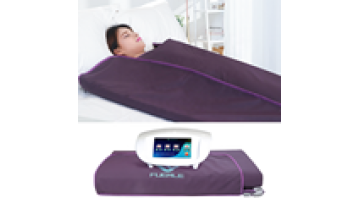 High quality home spa weight loss detox sleeping sauna bag thermo 3 zone infrared sauna blanket for slimming1