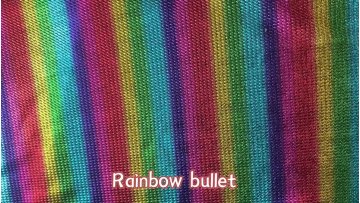 Metallic Rainbow Bullet Fabric In Stock Polyester Spandex Fabric For Bows1