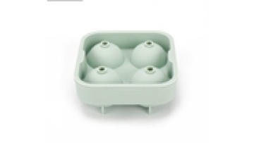 LD-C00096A 4 Holes Food Grade Customized Ball Shape Ecofriendly Silicone Ice Mold for ice making1
