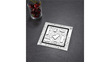 square floor drain
