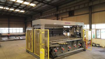 Concrete Paving Stone Mould Flip Machine