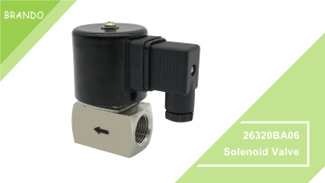 1/2'' High Temperature Stainless Steel Solenoid Valve For Steam Hot Water 24V 110V 220V