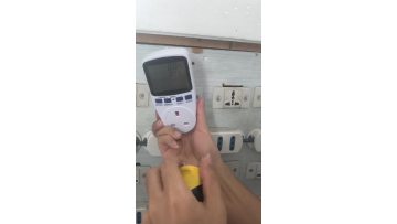 Practical operation UK Plug AC Power Meters 220V Digital Wattmeter EU/US Energy Meter Watt Monitor Electricity Cost Diagram Measuring Socket Analyzer