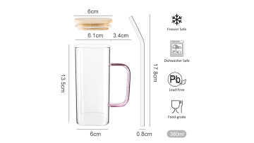 Square Glass Cup