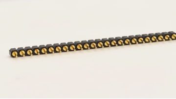 2.54mm Pitch Machined Pin header Connector Straight H3.0mm 1*40P