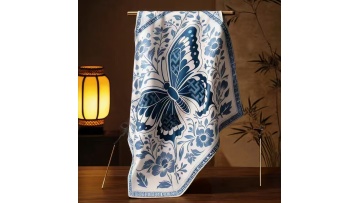 Huayin Silk Square Scarf
